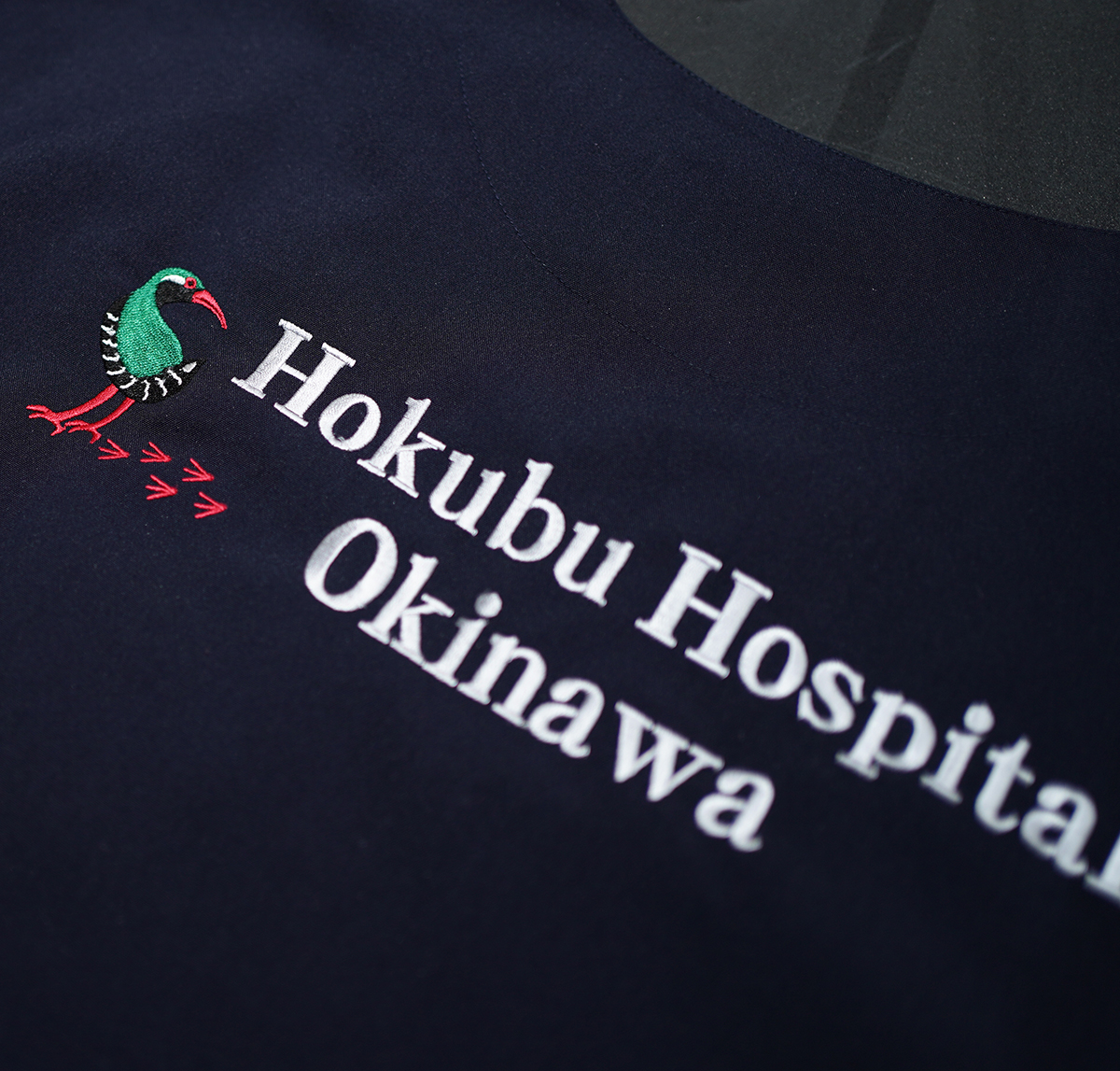 背中刺繍の例
