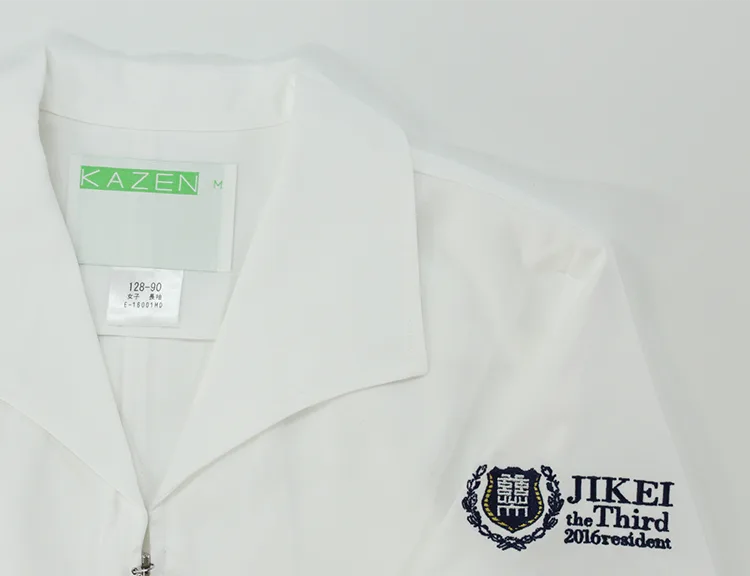 JIKEI the Third 2016 residents の刺繍（ディテール）
