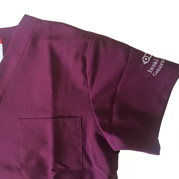Iwaki Kyoritsu General Hospital の刺繍（ディテール）