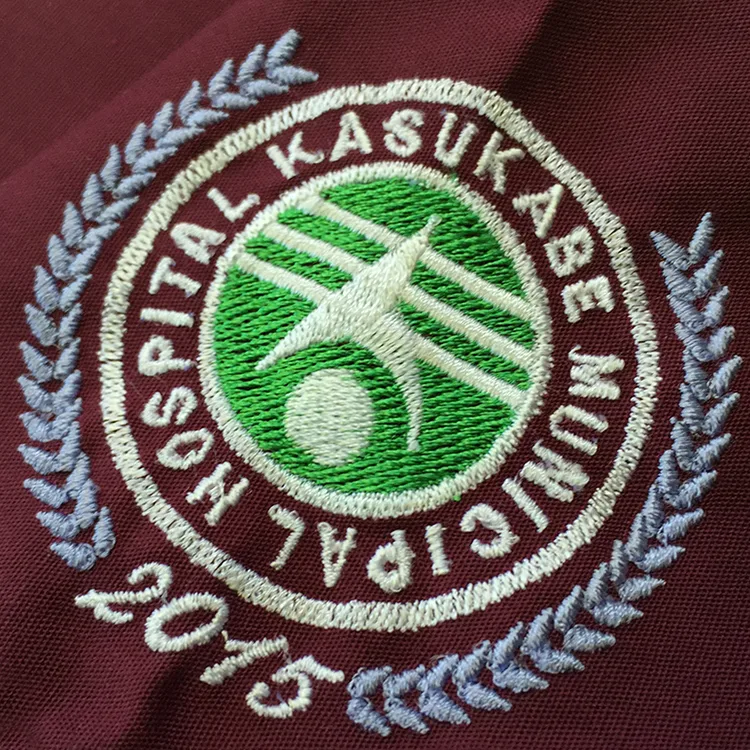 KASUKABE MUNICIPAL HOSPITAL 2015 の刺繍（ディテール）