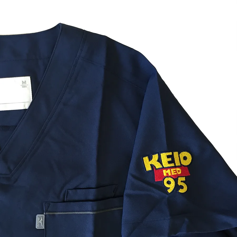 KEIO MED 95 の刺繍（ディテール）
