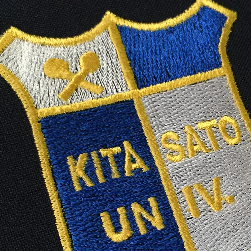 KITASATO UNIV. Kitasato Medical Volley Club の刺繍（ディテール）