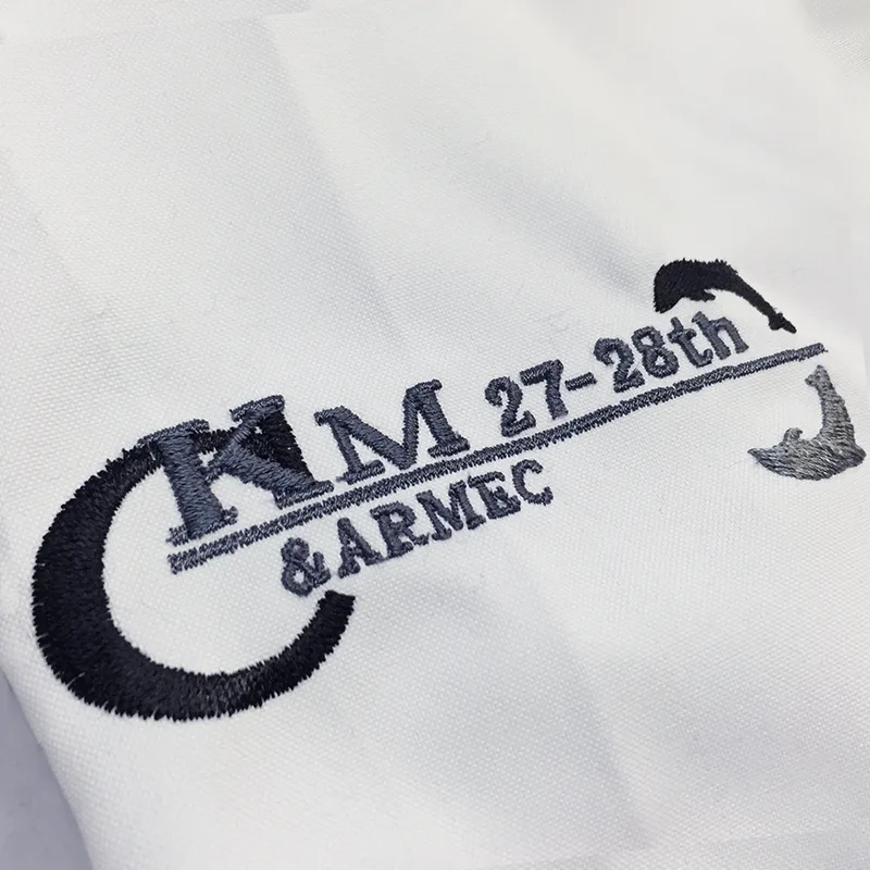 KMC & ARMEC 27-28th の刺繍（ディテール）