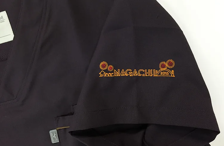 NAGACHU 2015 の刺繍（ディテール）