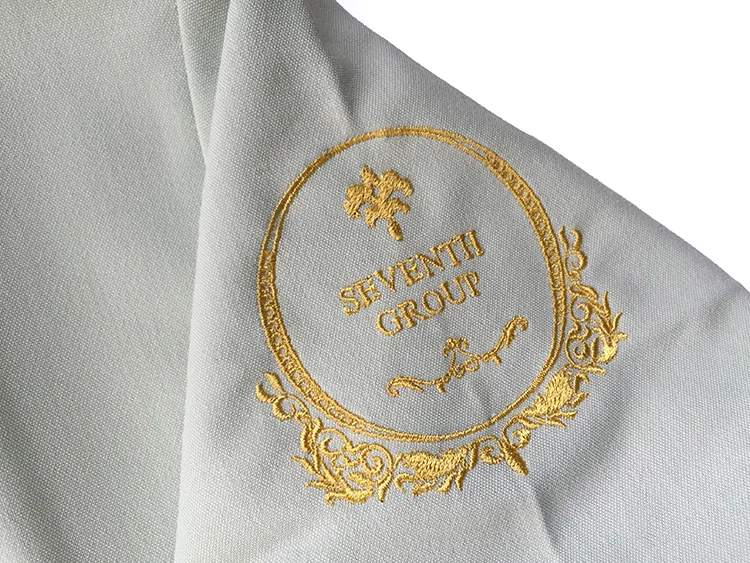 SEVENTH GROUP の刺繍（ディテール）