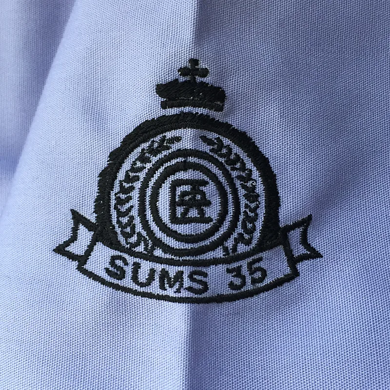 35th Class の刺繍（ディテール）