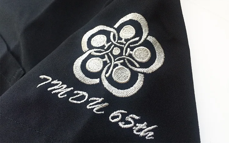 TMDU 65th の刺繍（ディテール）