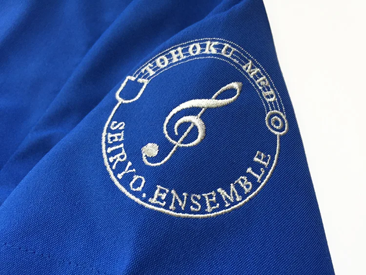 TOHOKU. MED の刺繍（ディテール）