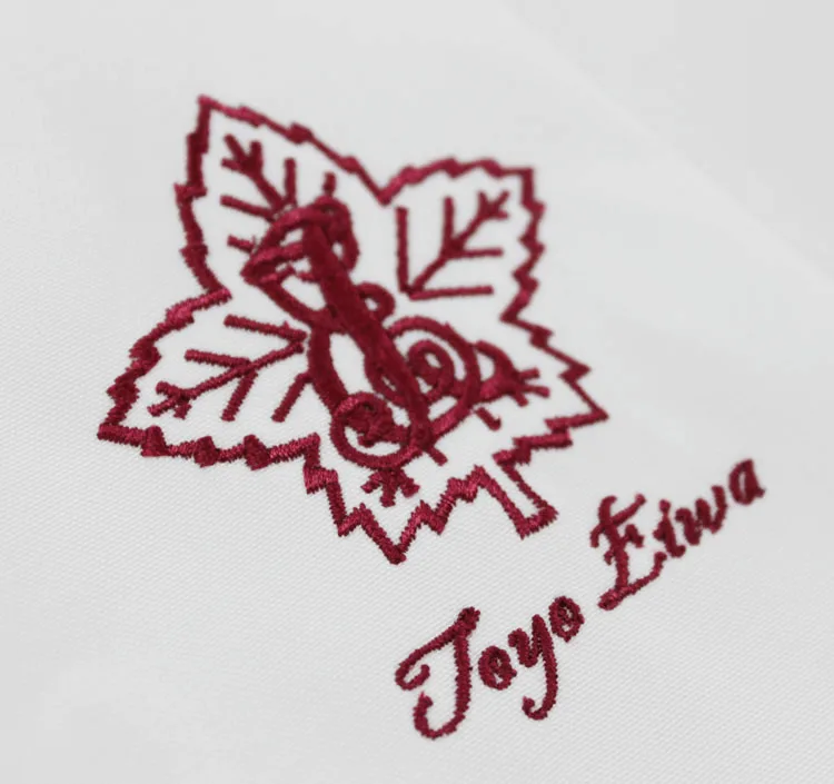 Toyo Eiwa の刺繍（ディテール）