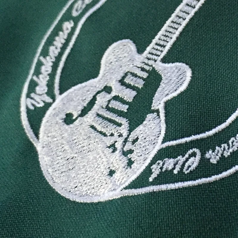 Yokohama City University  School of Medicine Fukuura Club の刺繍（ディテール）