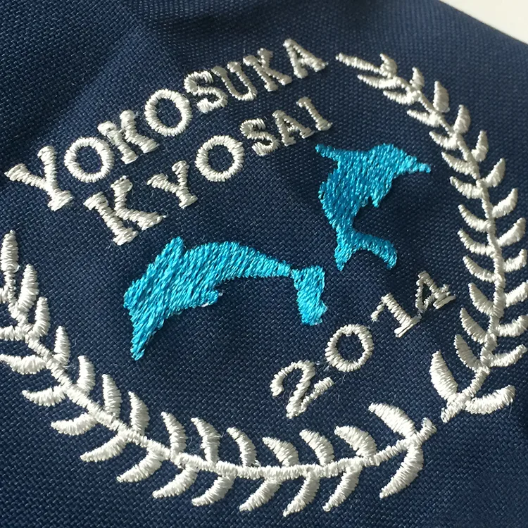 YOKOSUKA KYOSAI 2014 の刺繍（ディテール）