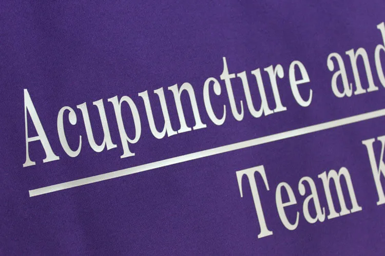 Acupuncture and Moxibustion Team Kaneko のプリント（ディテール）