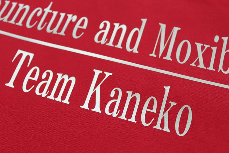 Acupuncture and Moxibustion Team Kaneko のプリント（ディテール）