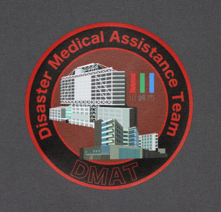 KAWASAKI DMAT のプリント（ディテール）