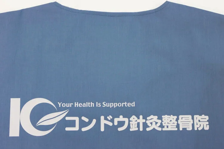 Osteopathy Clinic のプリント（ディテール）