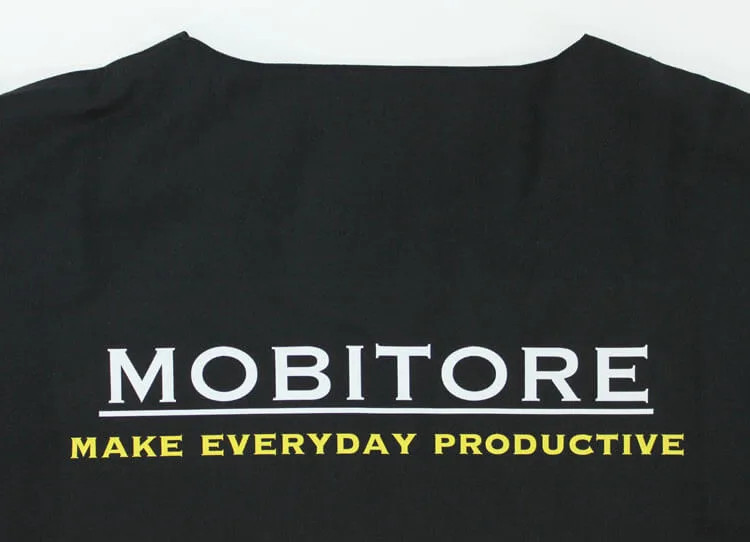 MOBITORE のフルカラープリント・背中プリント。医療スクラブ・白衣に施したプリントの実績