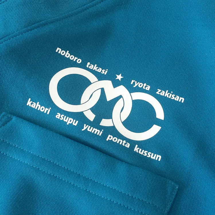 OMC のプリント（ディテール）
