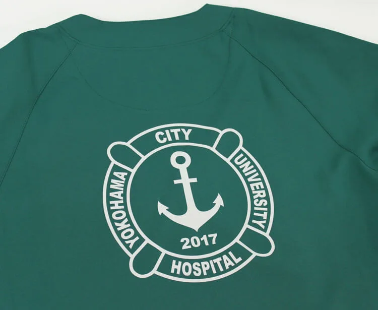 YOKOHAMA CITY UNIVERSITY HOSPITAL のプリント（ディテール）